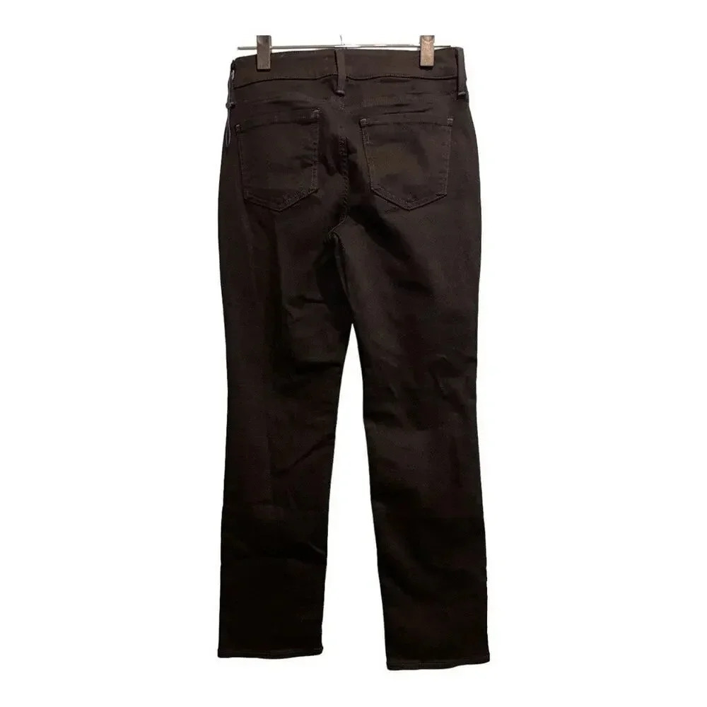 NWOT NYDJ Marilyn‎ Straight Leg Jeans in Black - Picture 2 of 6